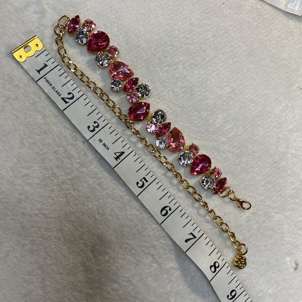 Pink Bling Jewel Dog Fancy Necklace Collar - Picture 6 of 6